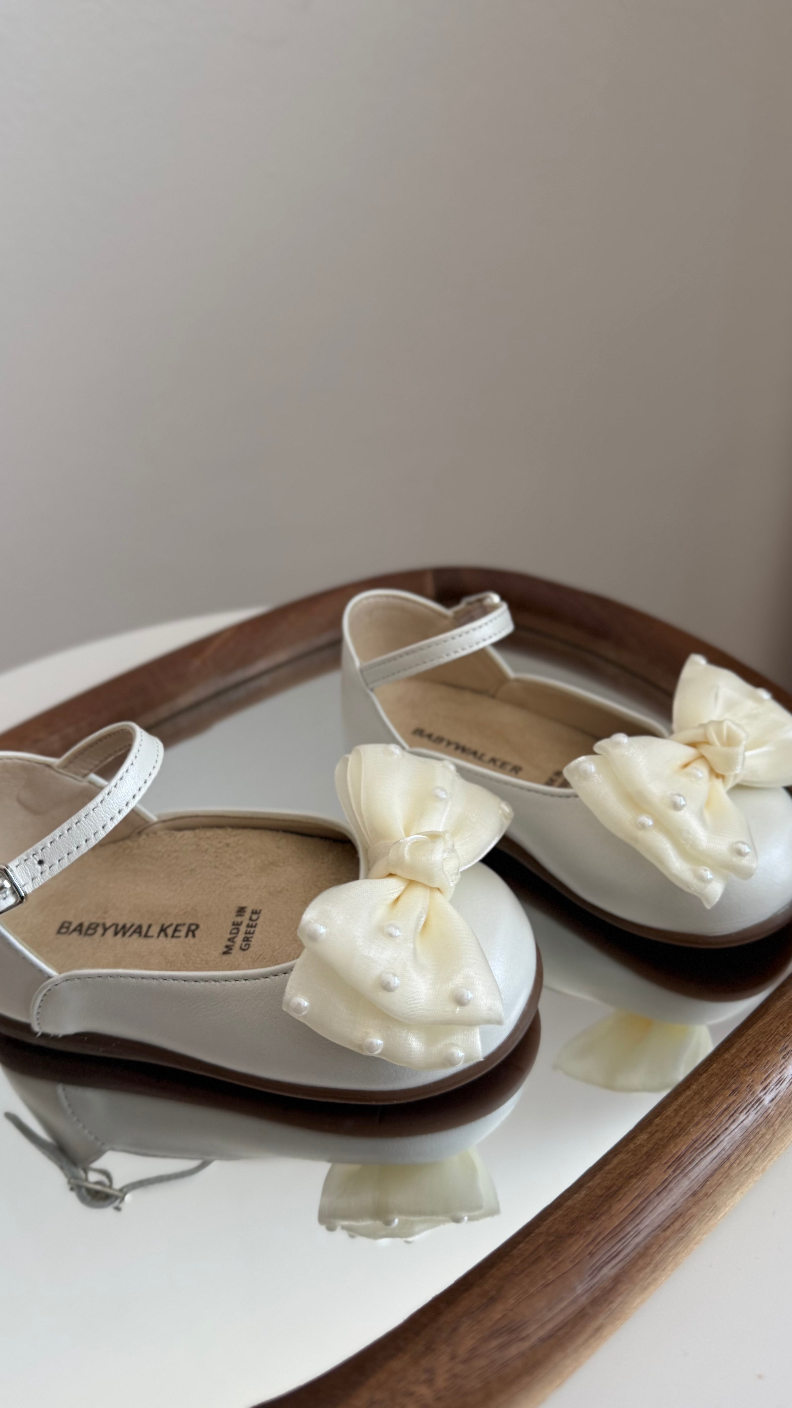 Baby Shoes Ivory Babywalker