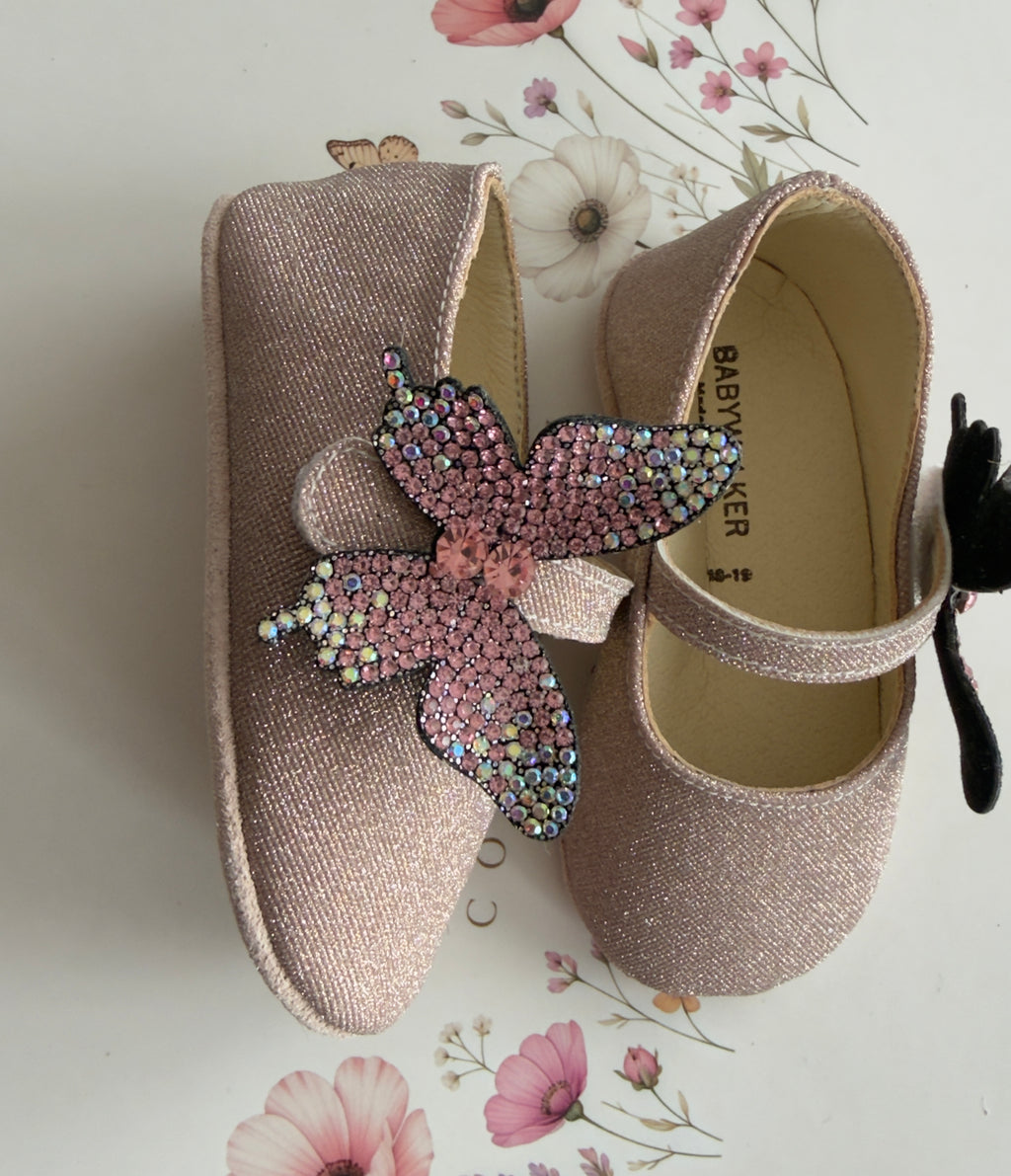 Pink Baby Girl Pre-Walker Shoes Babywalker