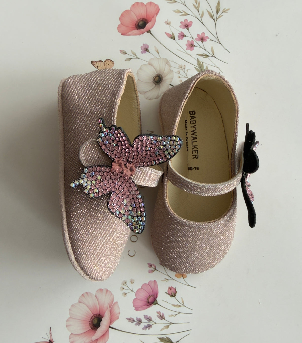 Pink Baby Girl Pre-Walker Shoes Babywalker
