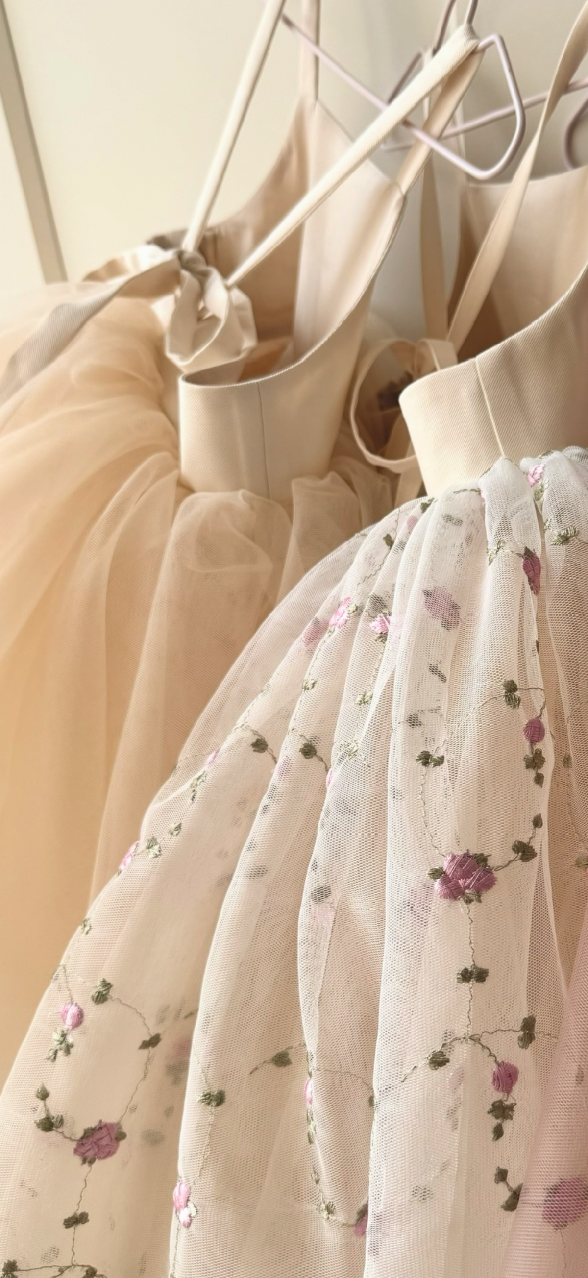 Garden Cloud – Floral Tulle Girls’ Dress