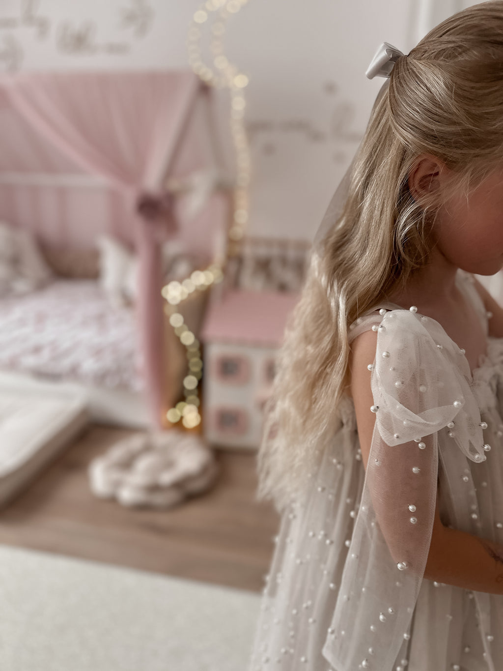 Pearl Tulle Dress - Pearl Girl