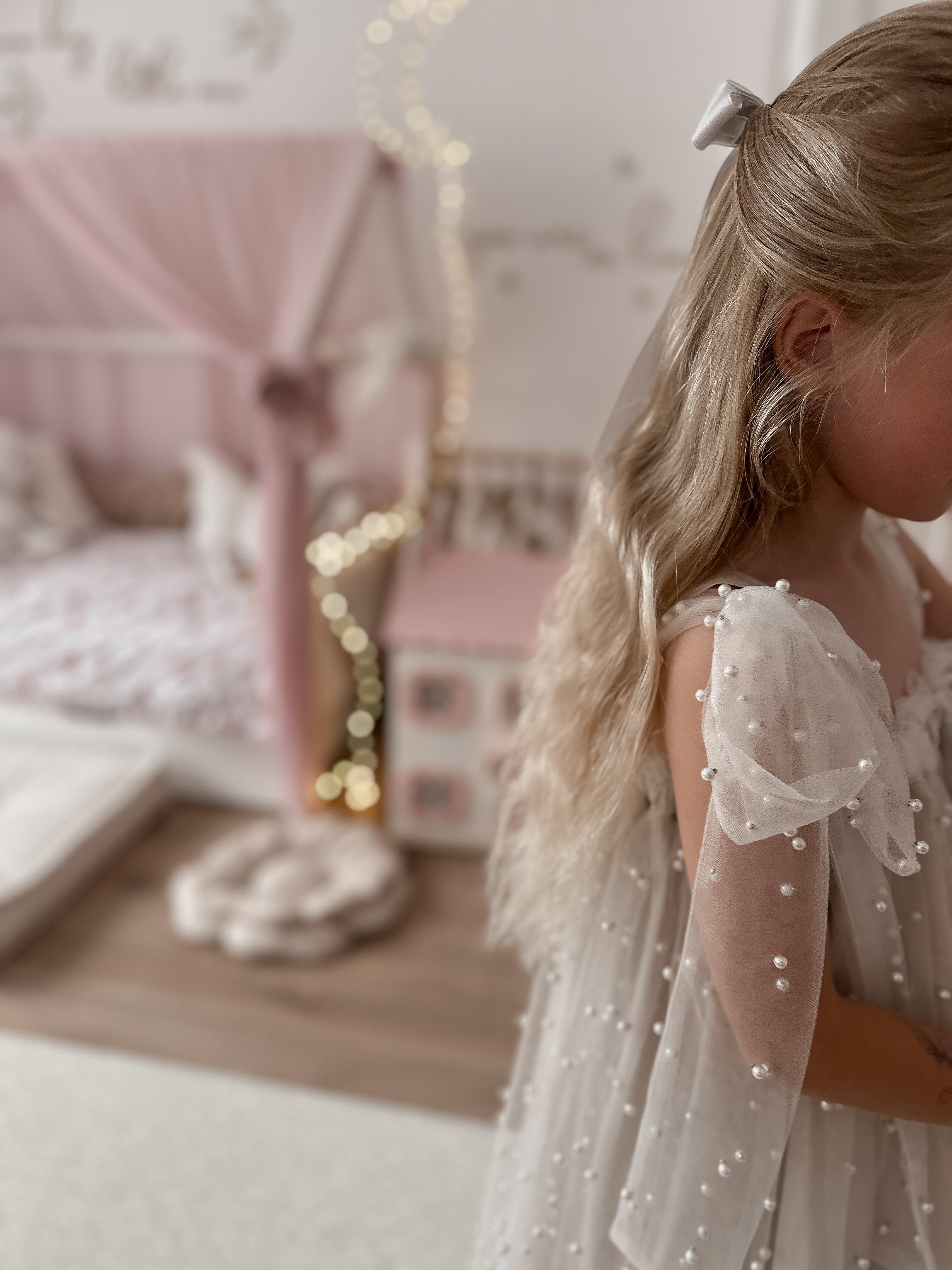 Pearl Tulle Dress - Pearl Girl