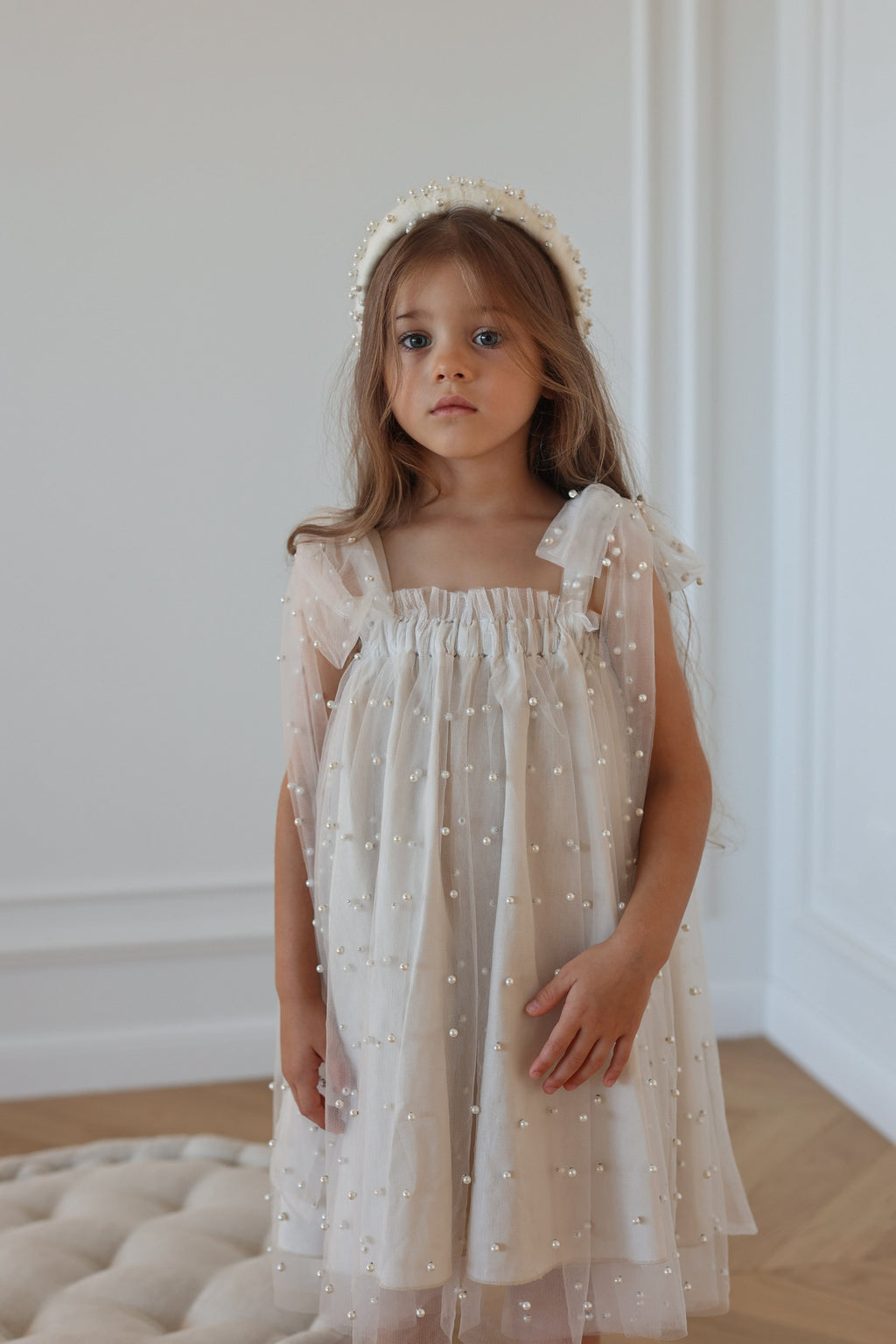 Pearl Tulle Dress - Pearl Girl