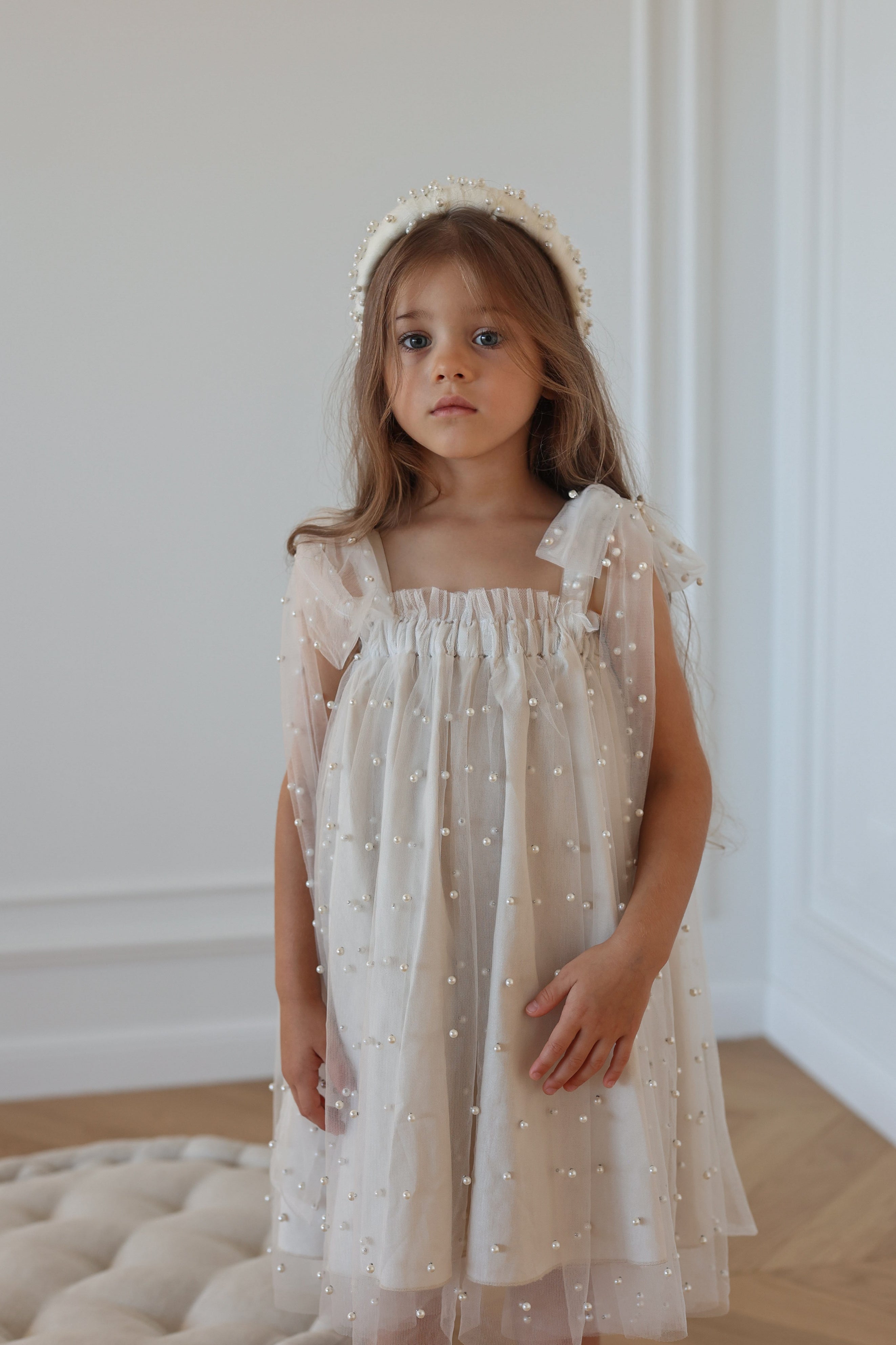 Pearl Tulle Dress - Pearl Girl