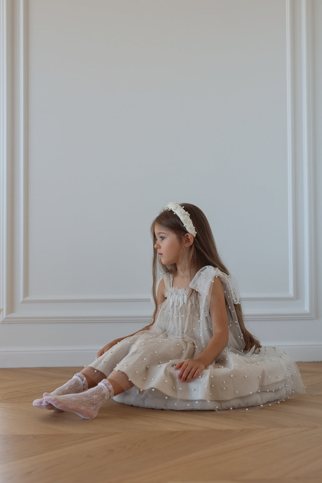 Pearl Tulle Dress - Pearl Girl