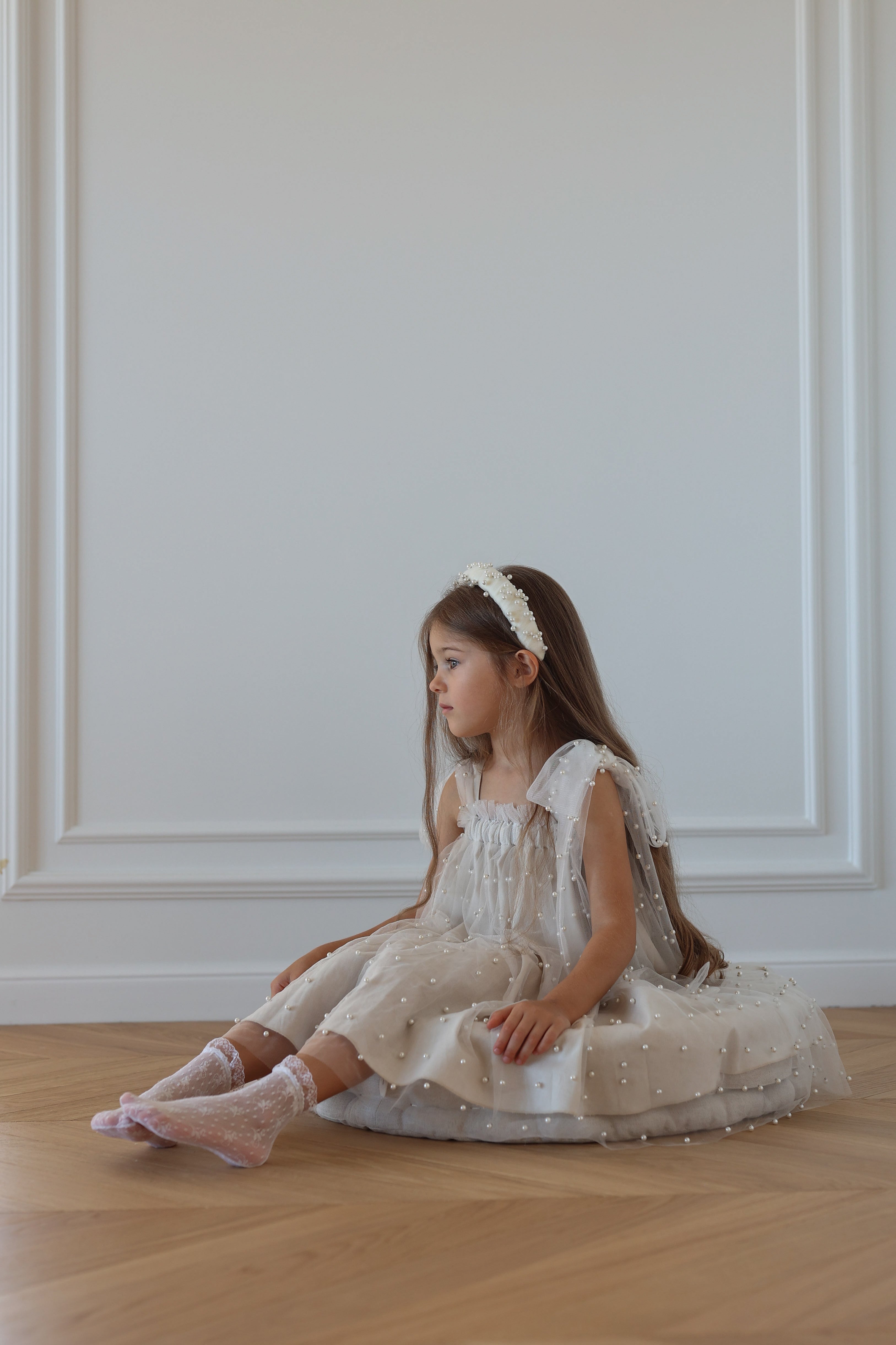 Pearl Tulle Dress - Pearl Girl