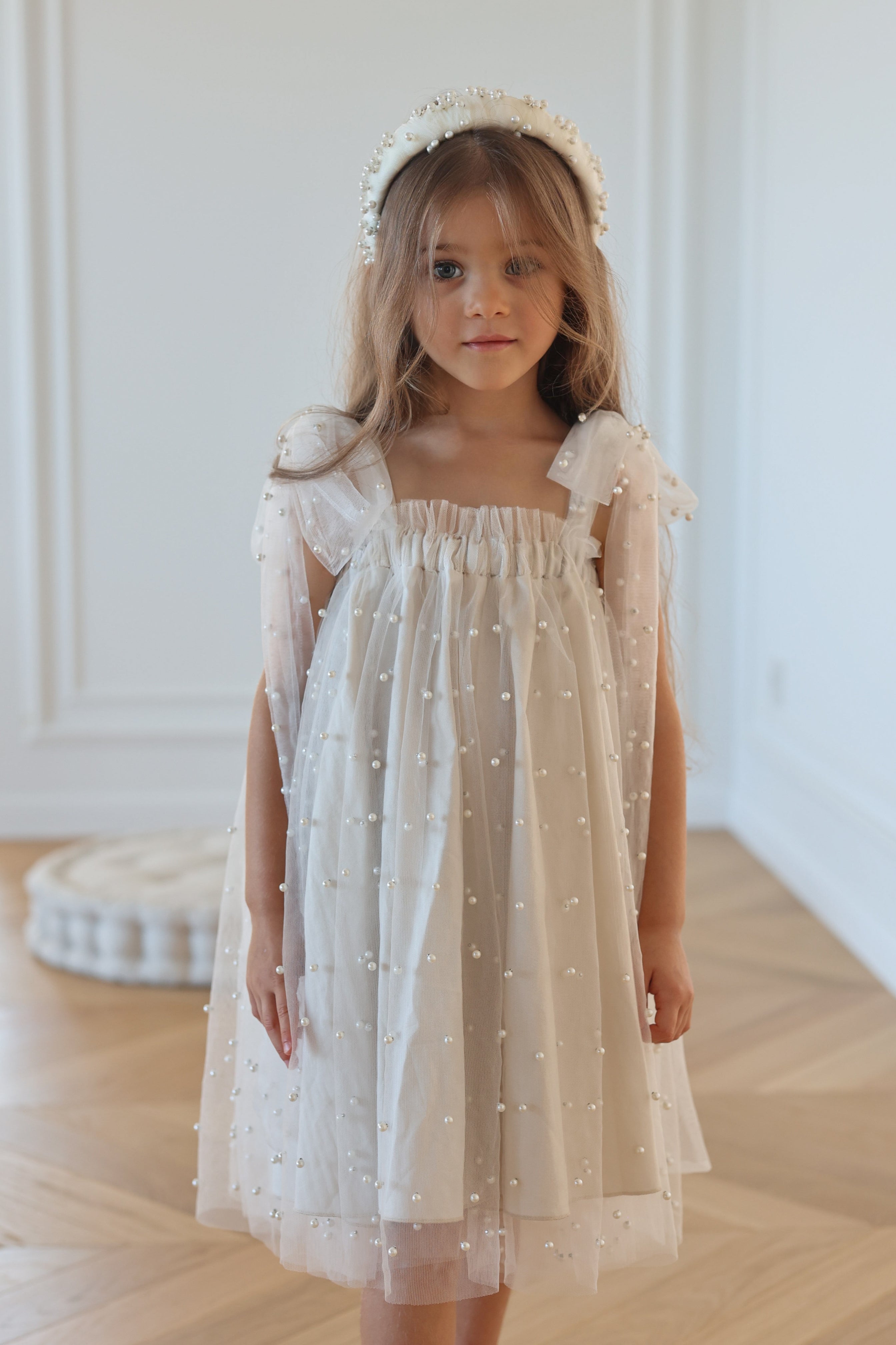 Pearl Tulle Dress - Pearl Girl