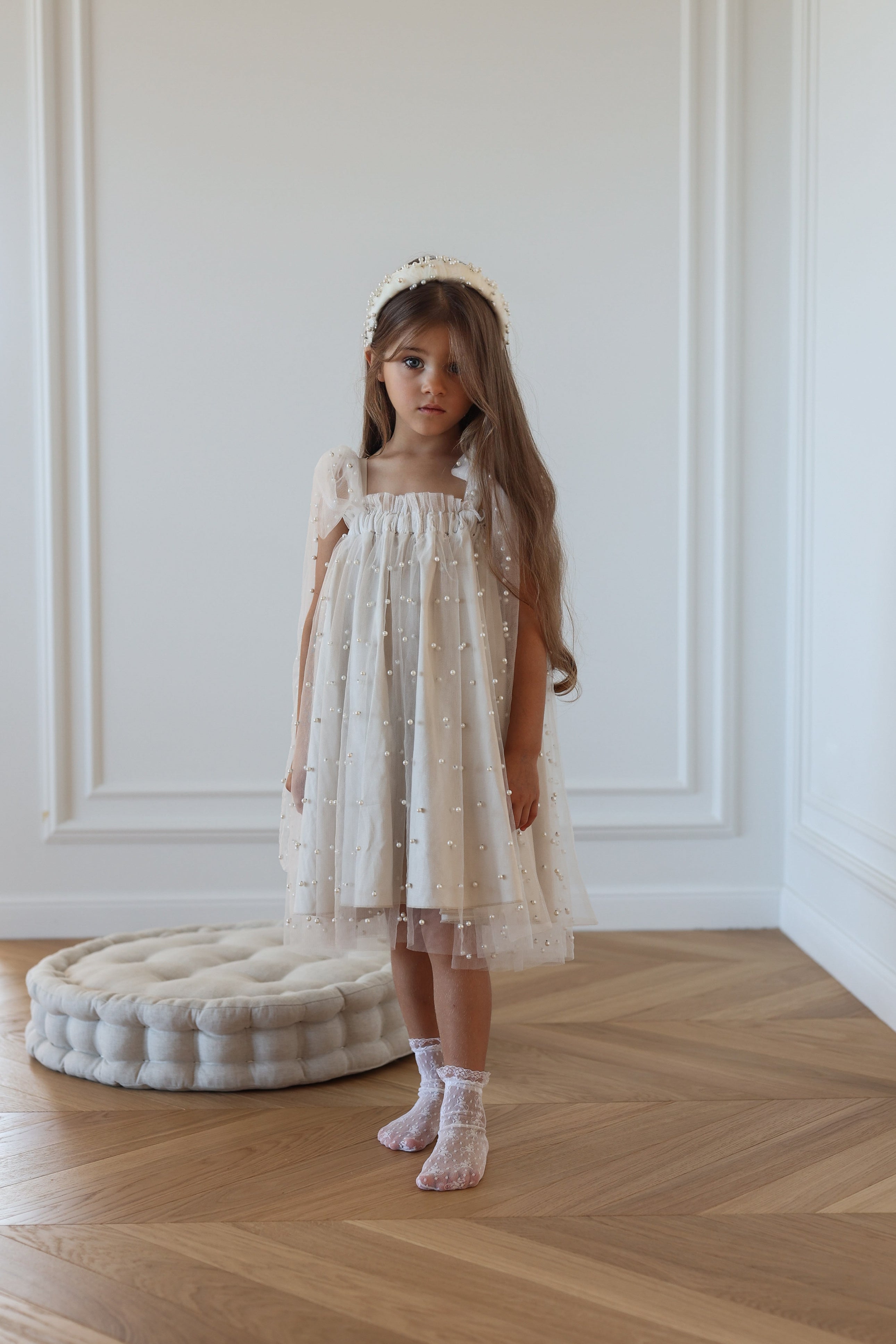 Pearl Tulle Dress - Pearl Girl