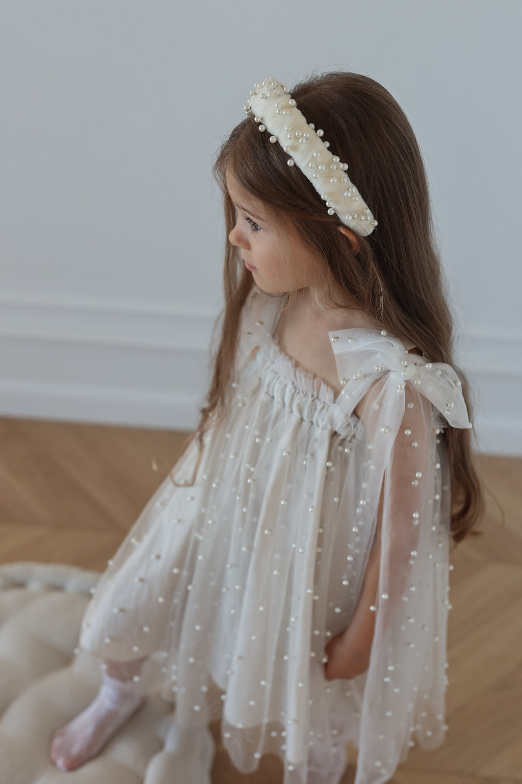 Pearl Tulle Dress - Pearl Girl