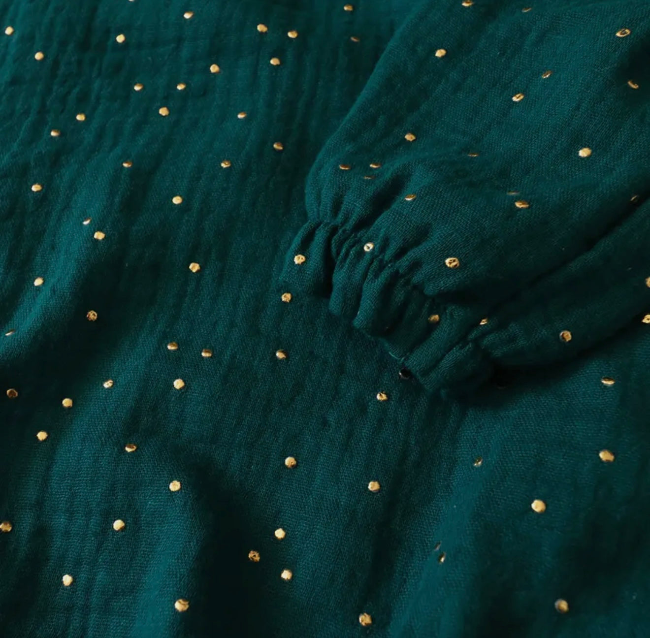 Emerald Glitter Romper