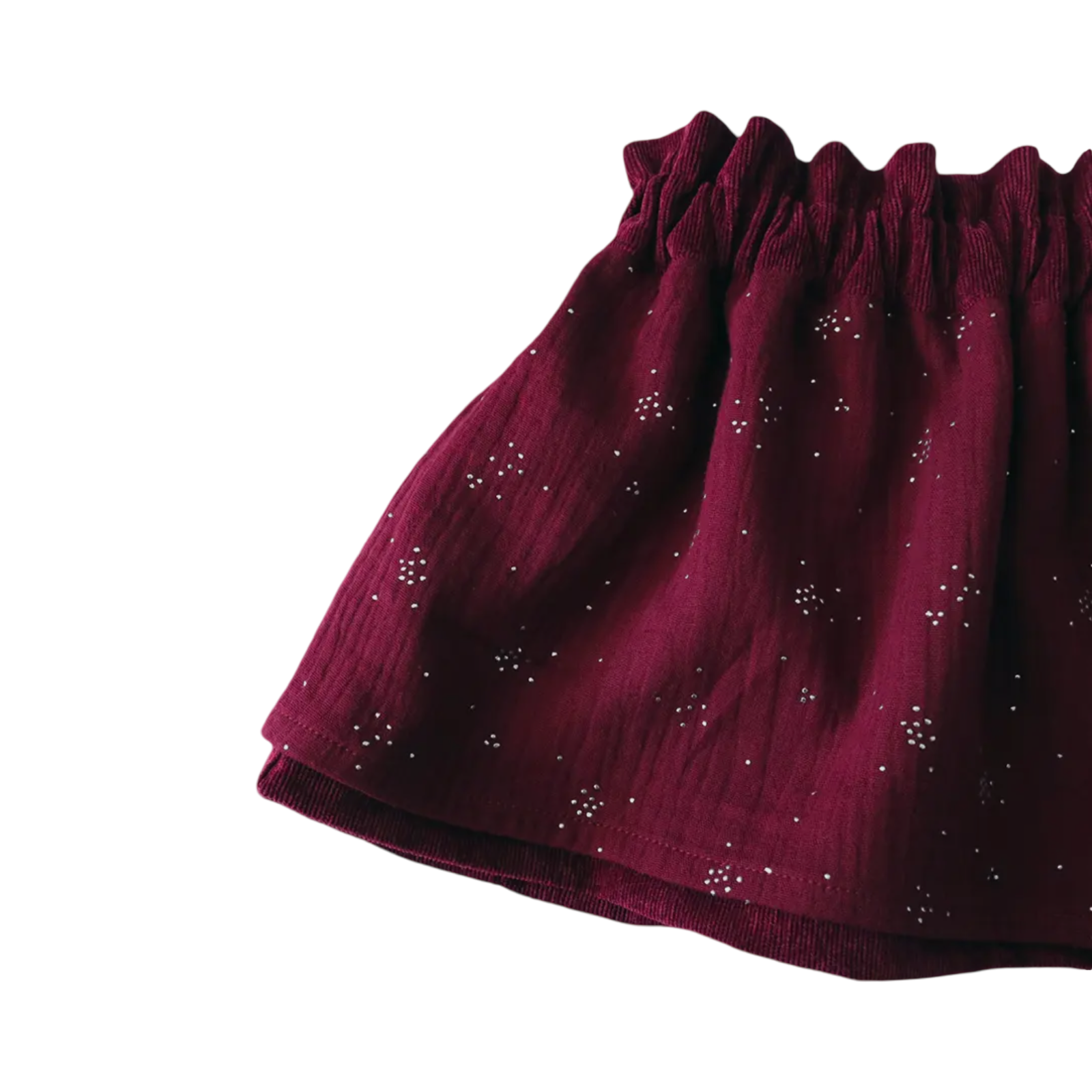 Reversible Burgundy Skirt