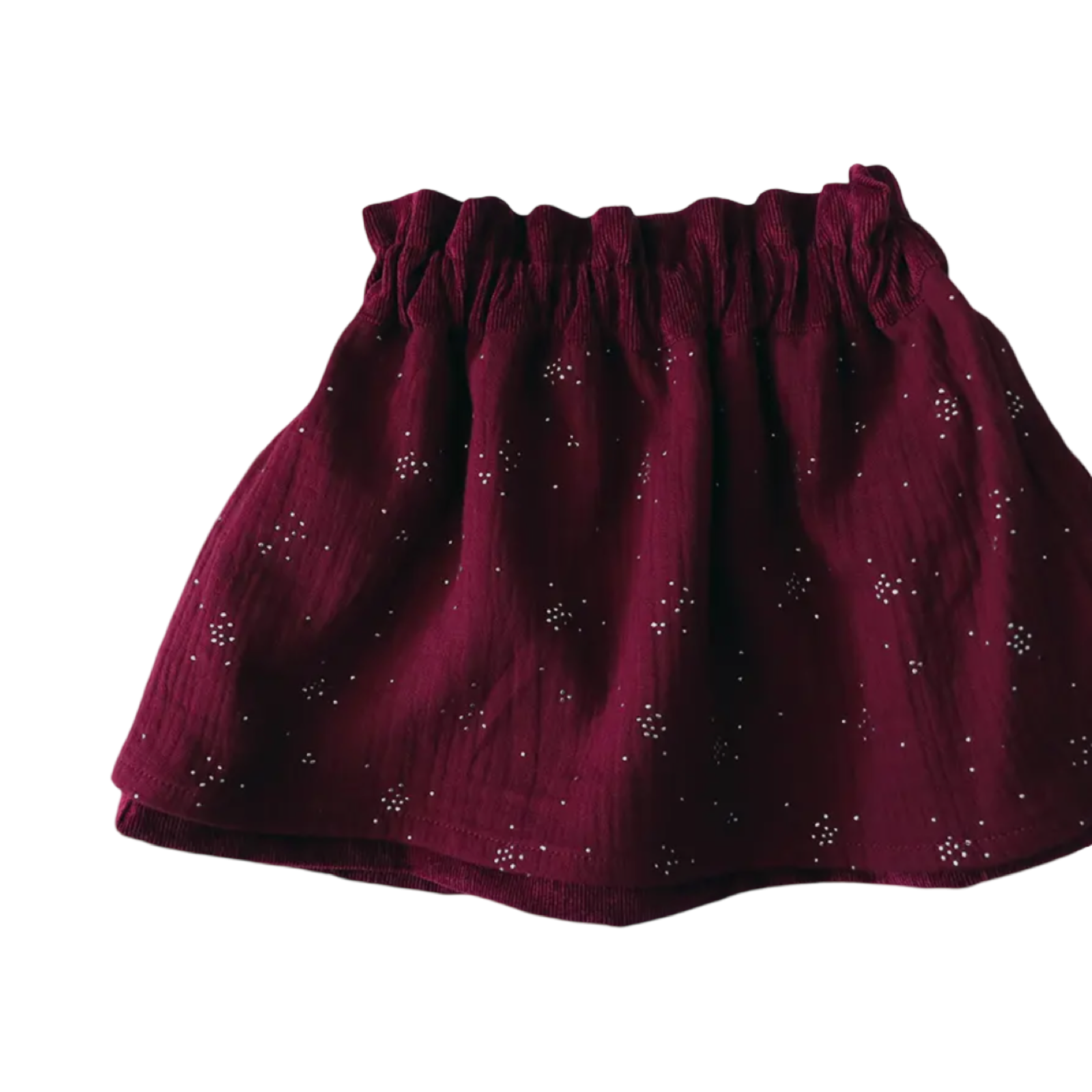 Reversible Burgundy Skirt