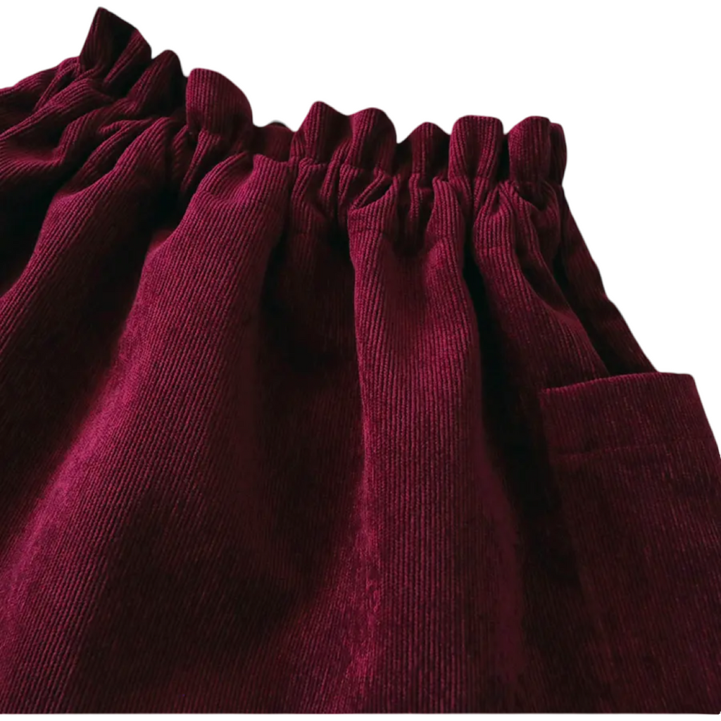 Reversible Burgundy Skirt