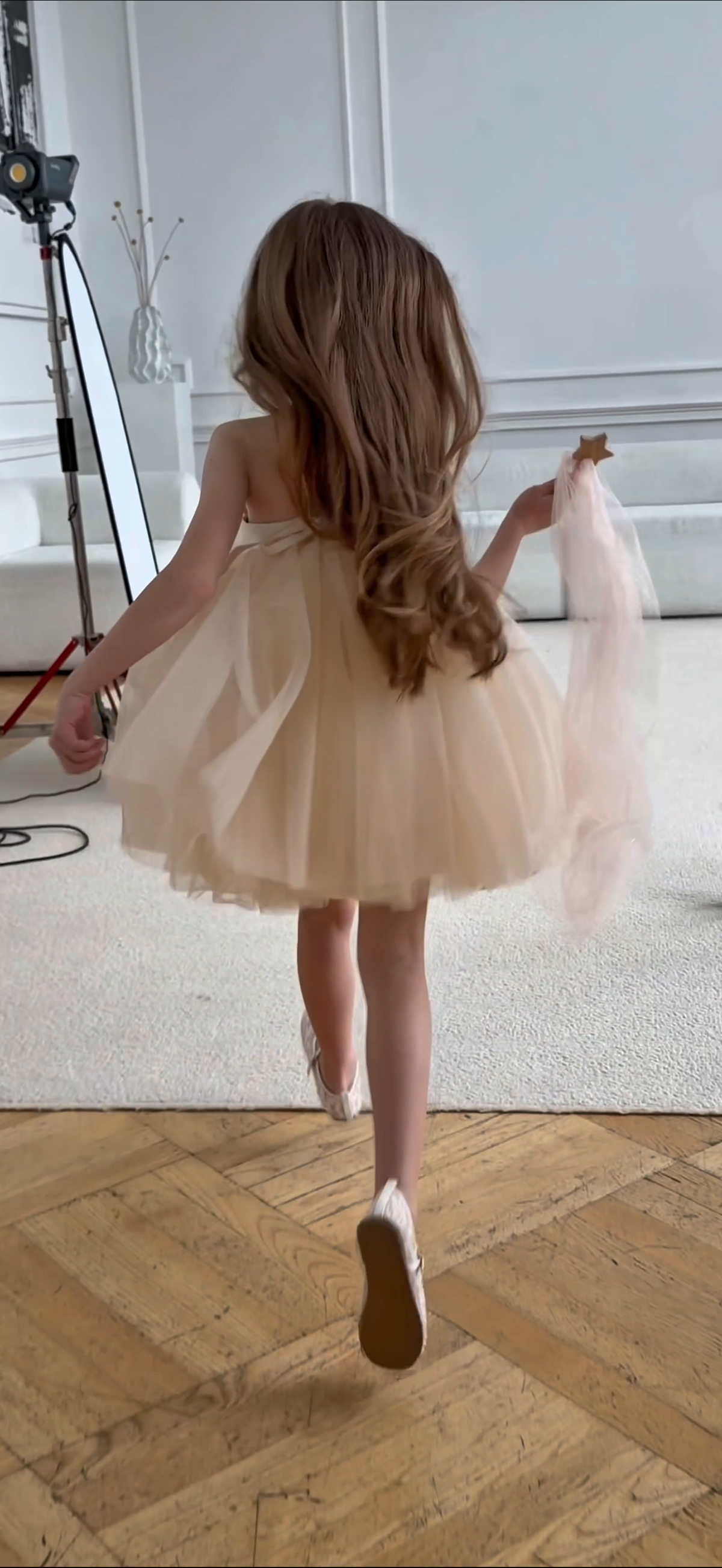 Vanilla Cloud Tulle Dress