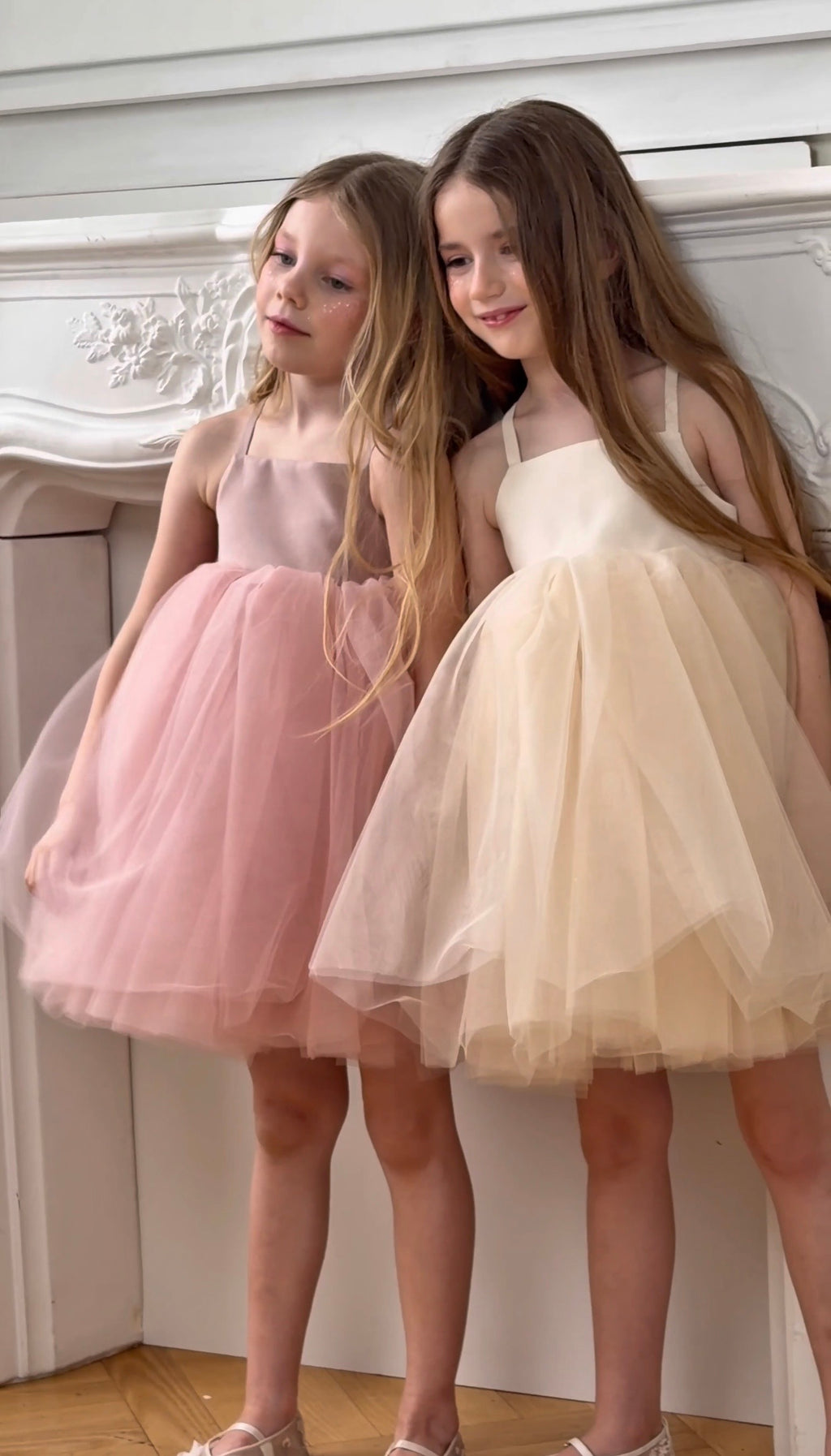 Vanilla Cloud Tulle Dress
