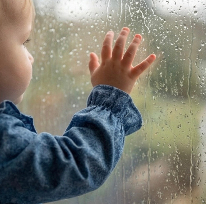 Blue Cornucopias Rickrack Dress